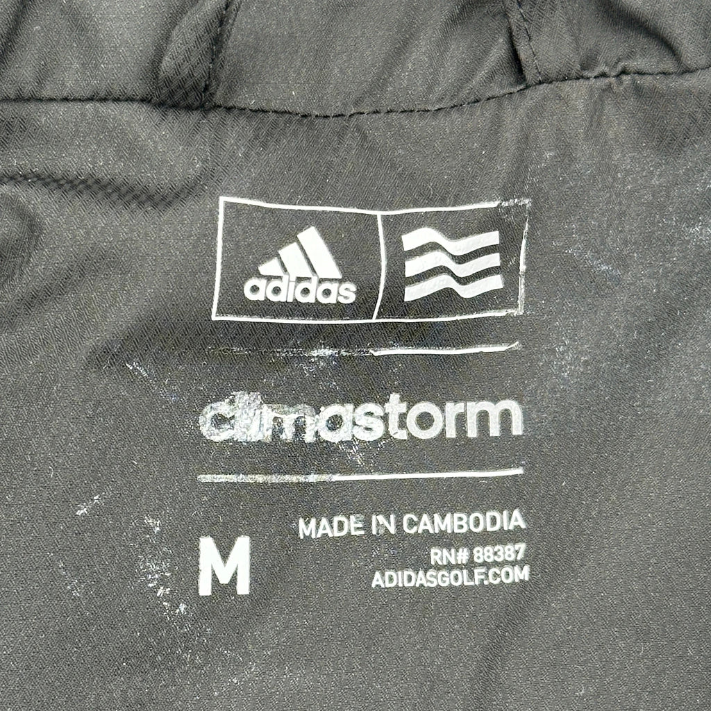 Adidas Windbreaker - Medium Black Polyester - Image 3