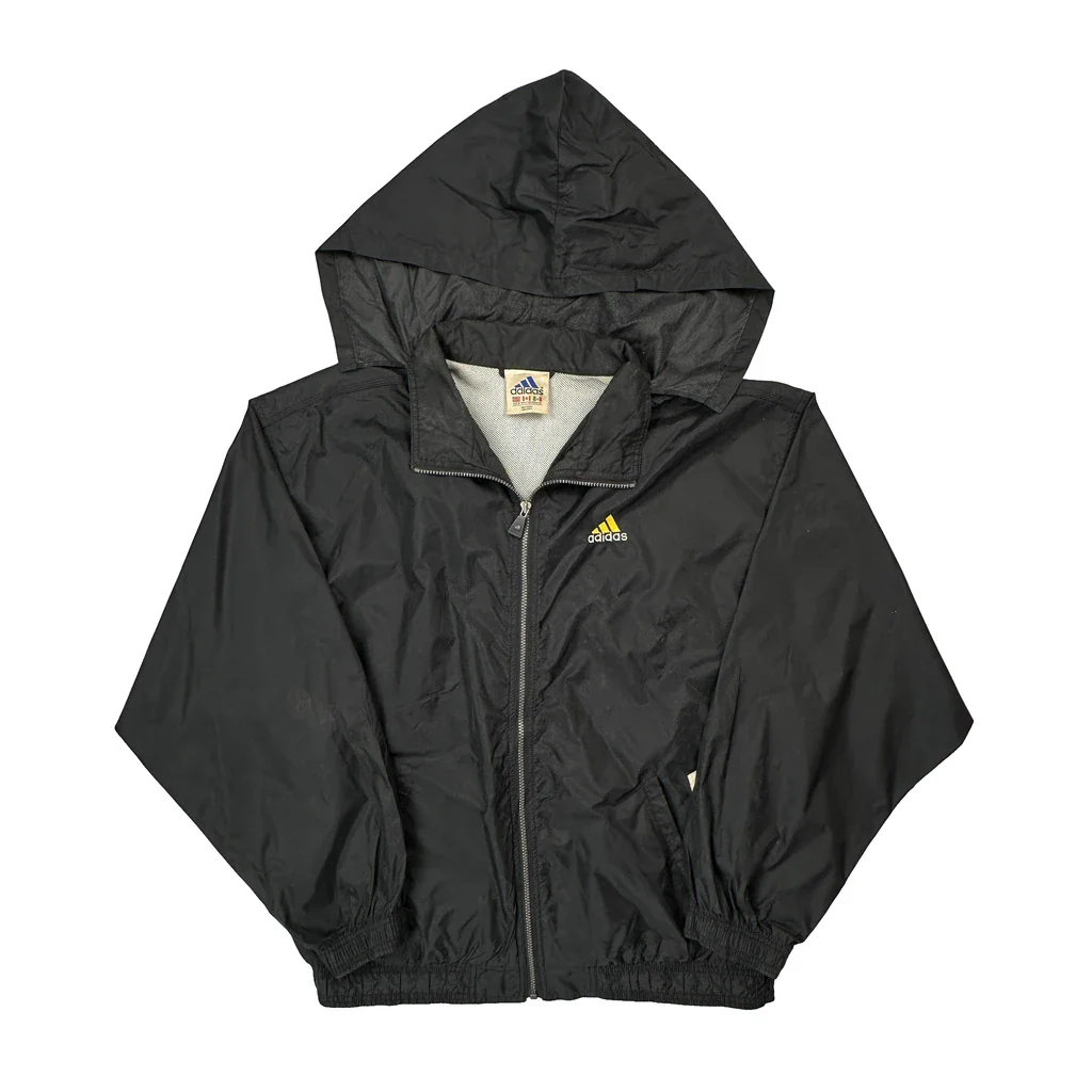 Adidas Windbreaker - XL Black Polyester