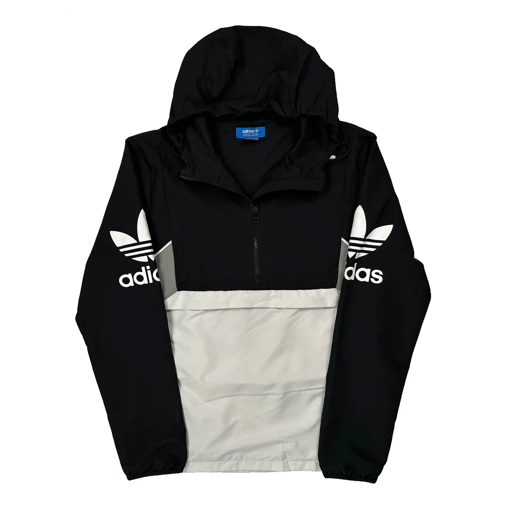 Adidas Windbreaker - XS Black Polyester