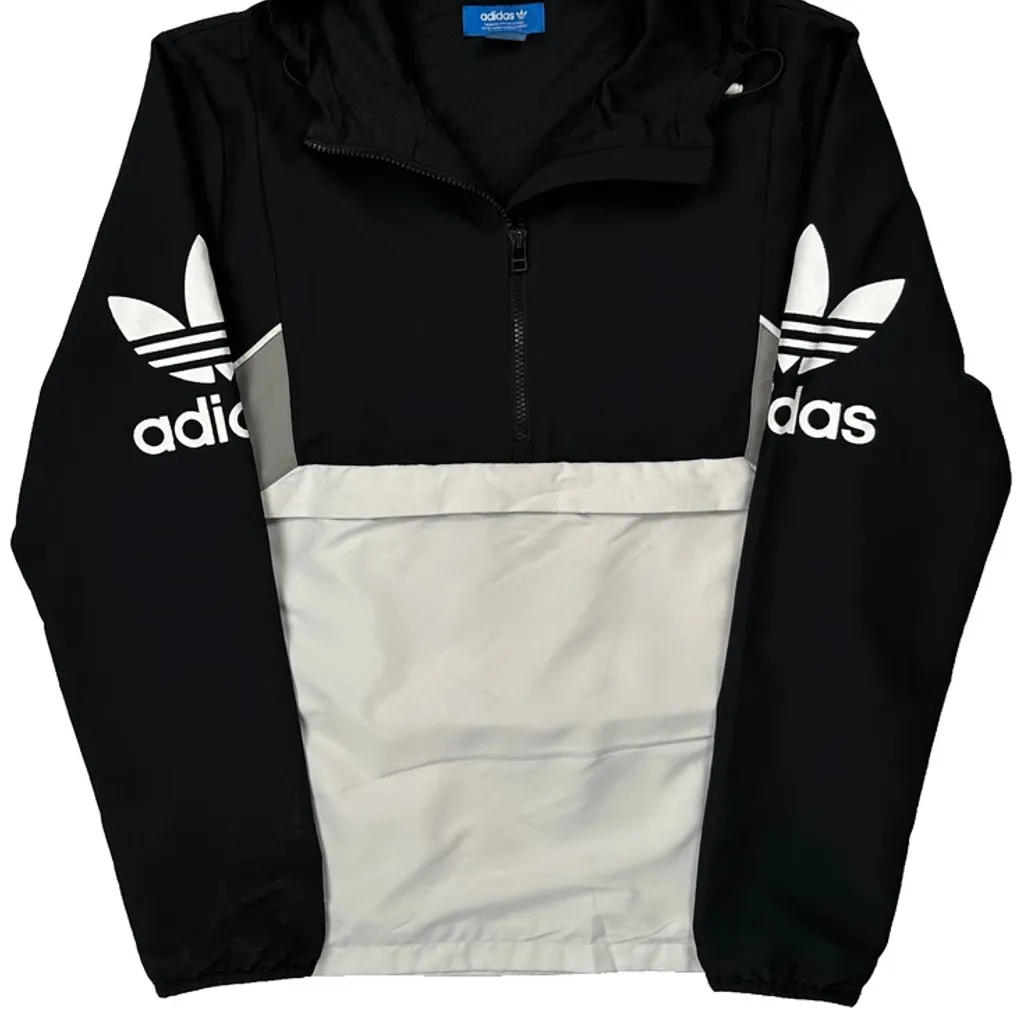 Adidas Windbreaker - XS Black Polyester - Image 5