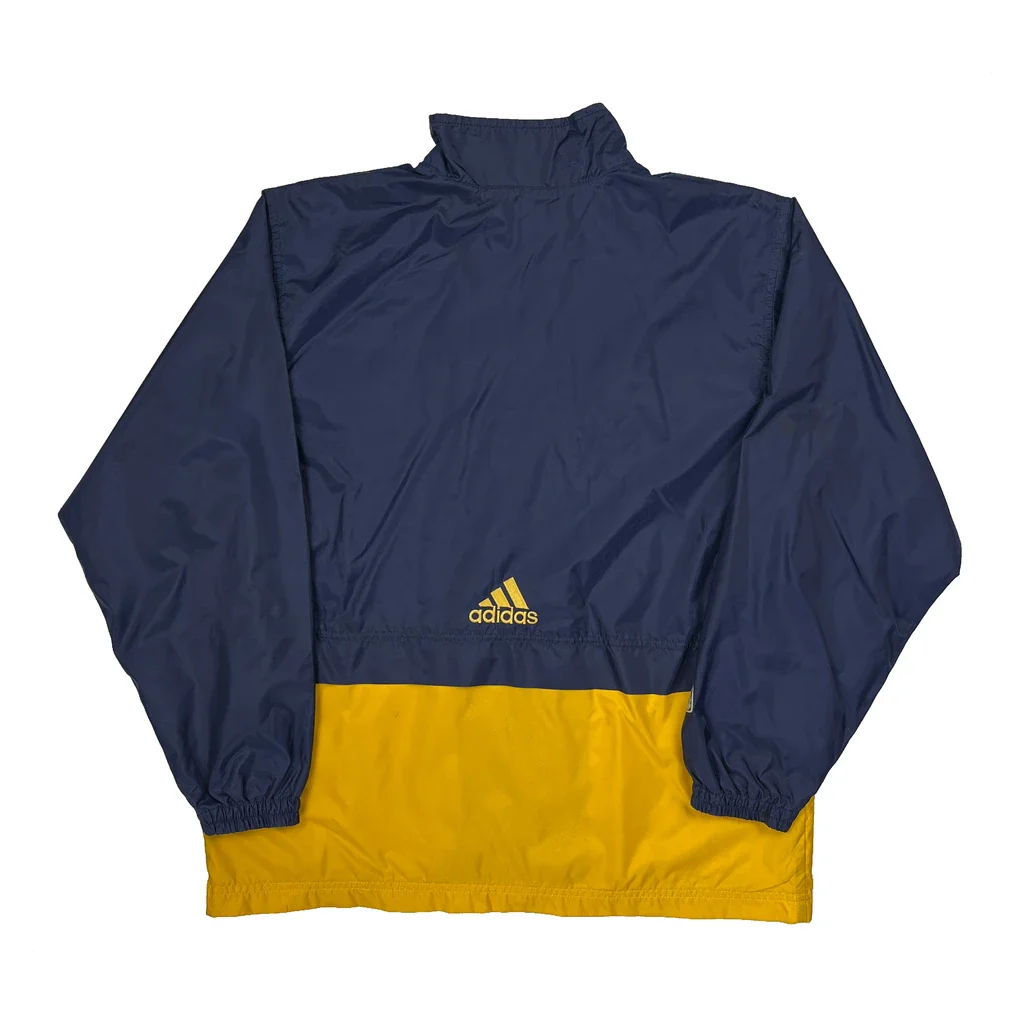Adidas Windbreaker - Large Blue Polyester - Image 2