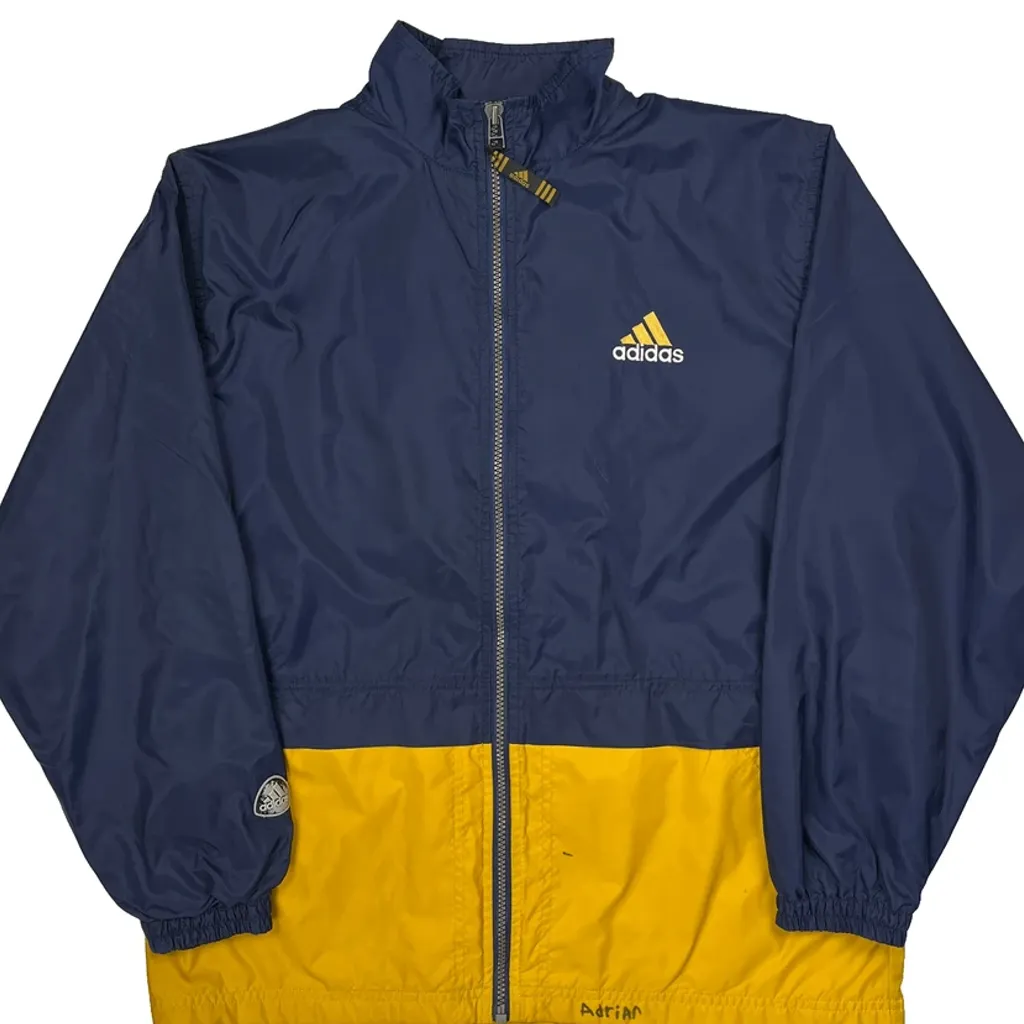 Adidas Windbreaker - Large Blue Polyester - Image 5