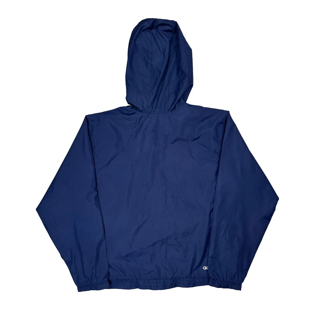 Adidas Windbreaker - Medium Blue Polyester - Image 2