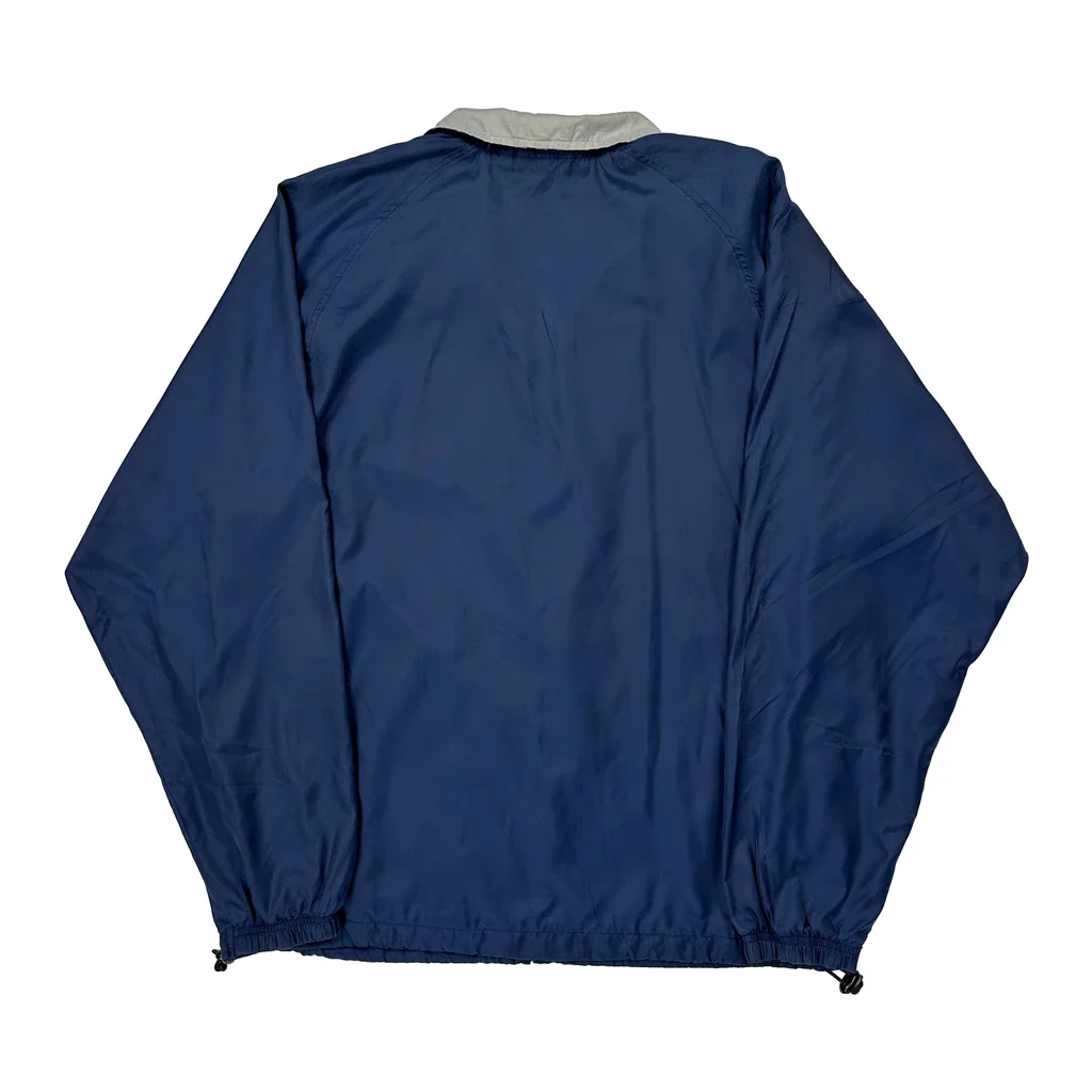 Adidas Windbreaker - Medium Blue Polyester - Image 2