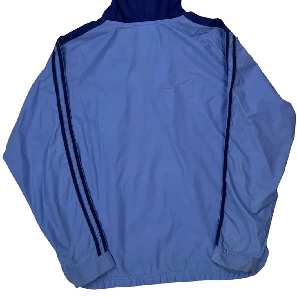 Adidas Windbreaker - Small Blue Polyester - Image 6