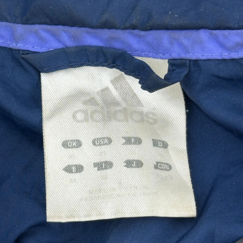Adidas Windbreaker - XL Blue Polyester - Image 3
