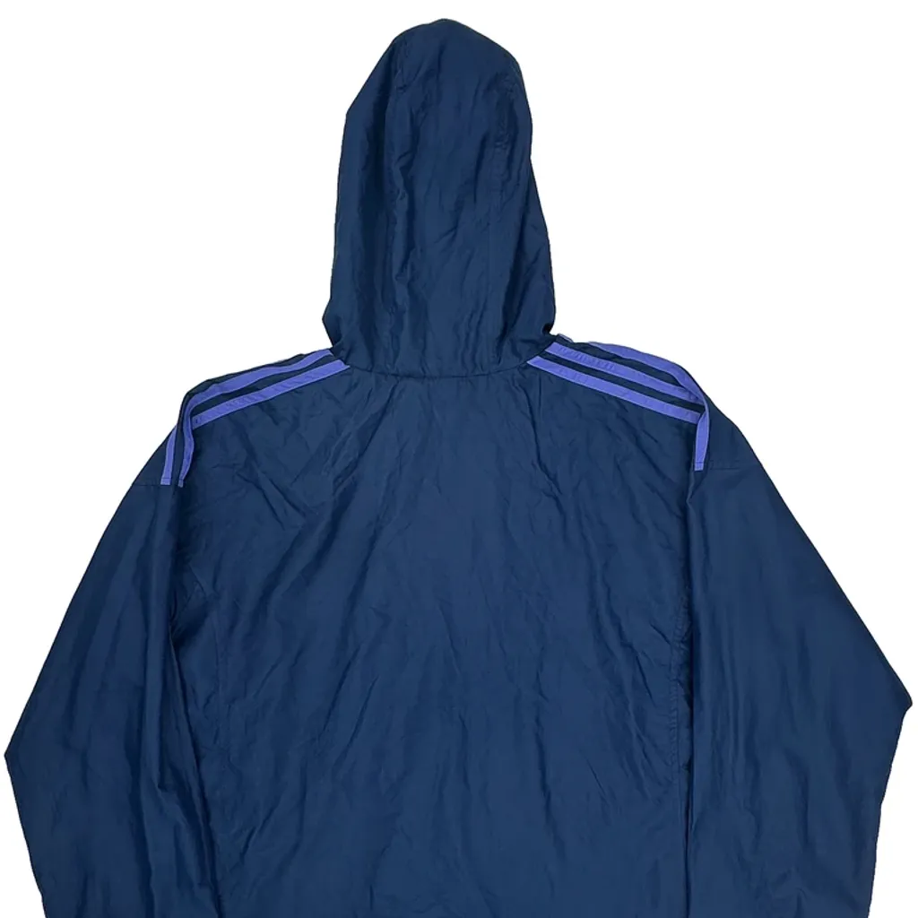 Adidas Windbreaker - XL Blue Polyester - Image 7