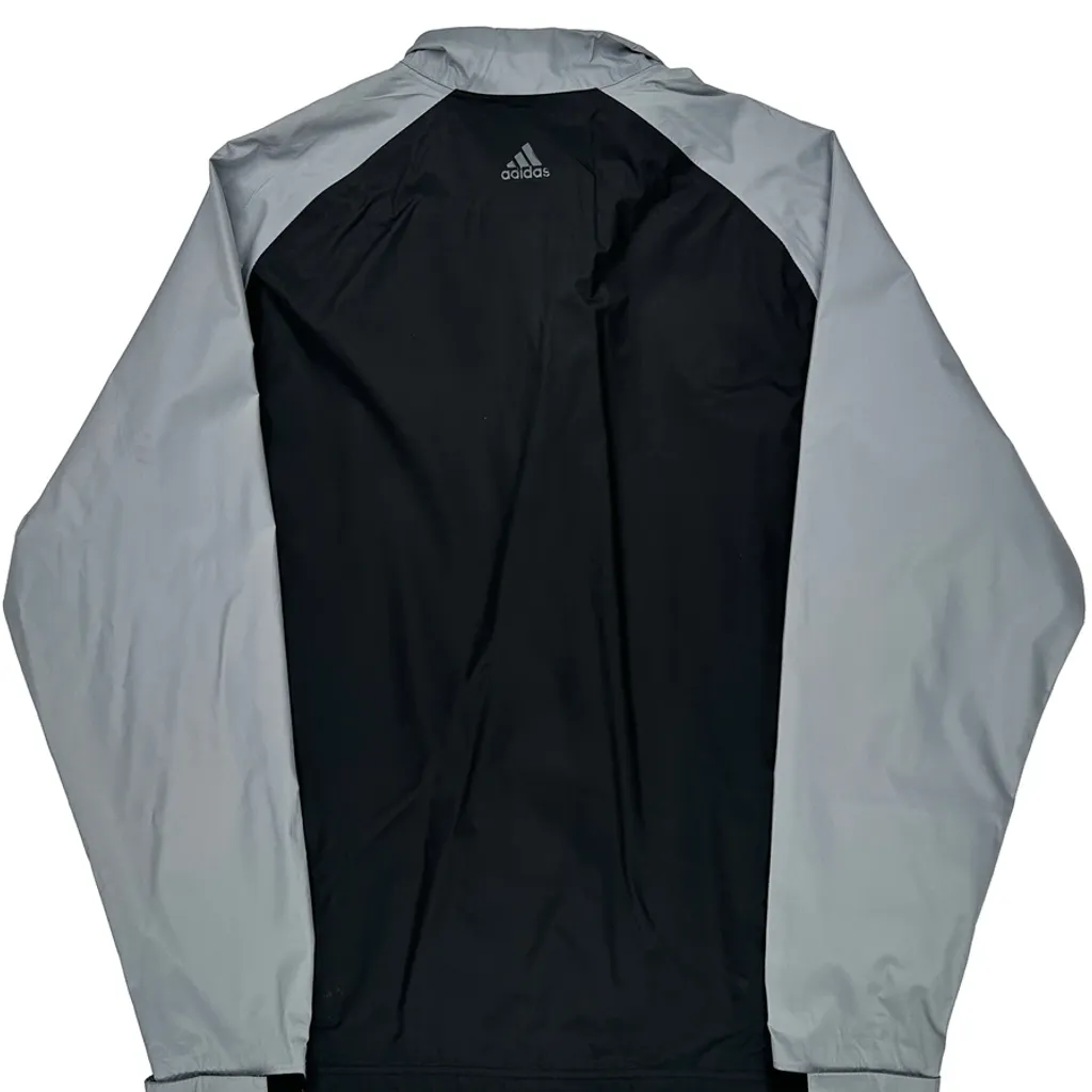 Adidas Windbreaker - Large Gray Polyester - Image 7