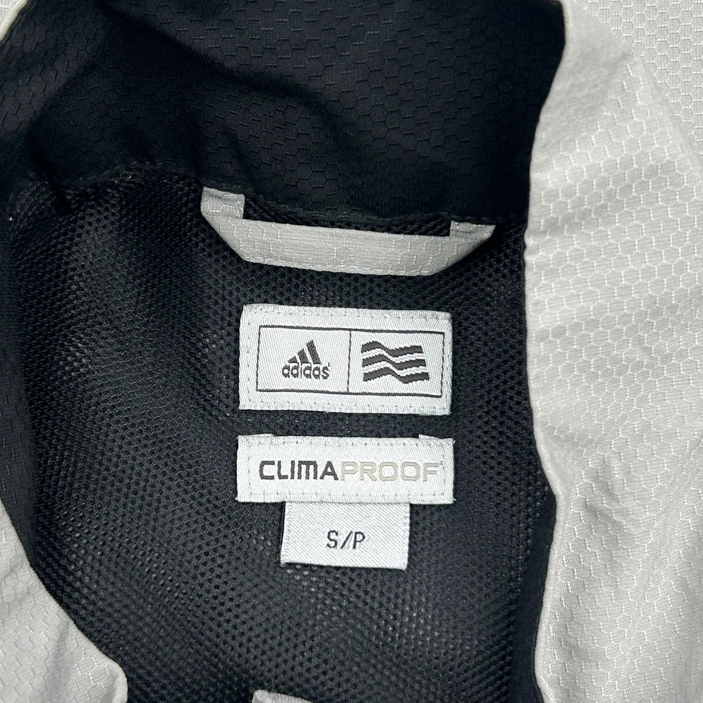 Adidas Windbreaker - Small Gray Polyester - Image 3