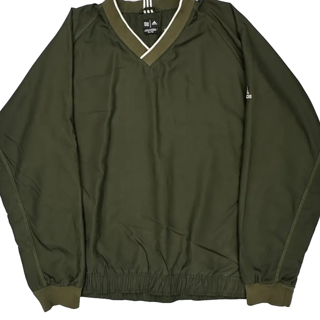 Adidas Windbreaker - XL Green Polyester - Image 5