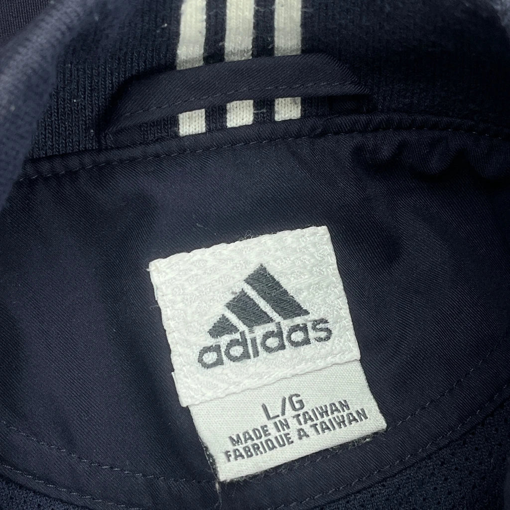 Adidas Windbreaker - Large Navy Polyester - Image 3