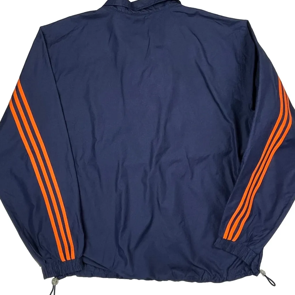 Adidas Windbreaker - Large Navy Polyester - Image 6