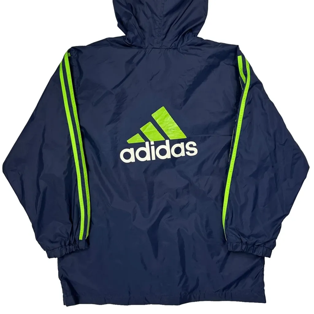 Adidas Windbreaker - Medium Navy Polyester - Image 7