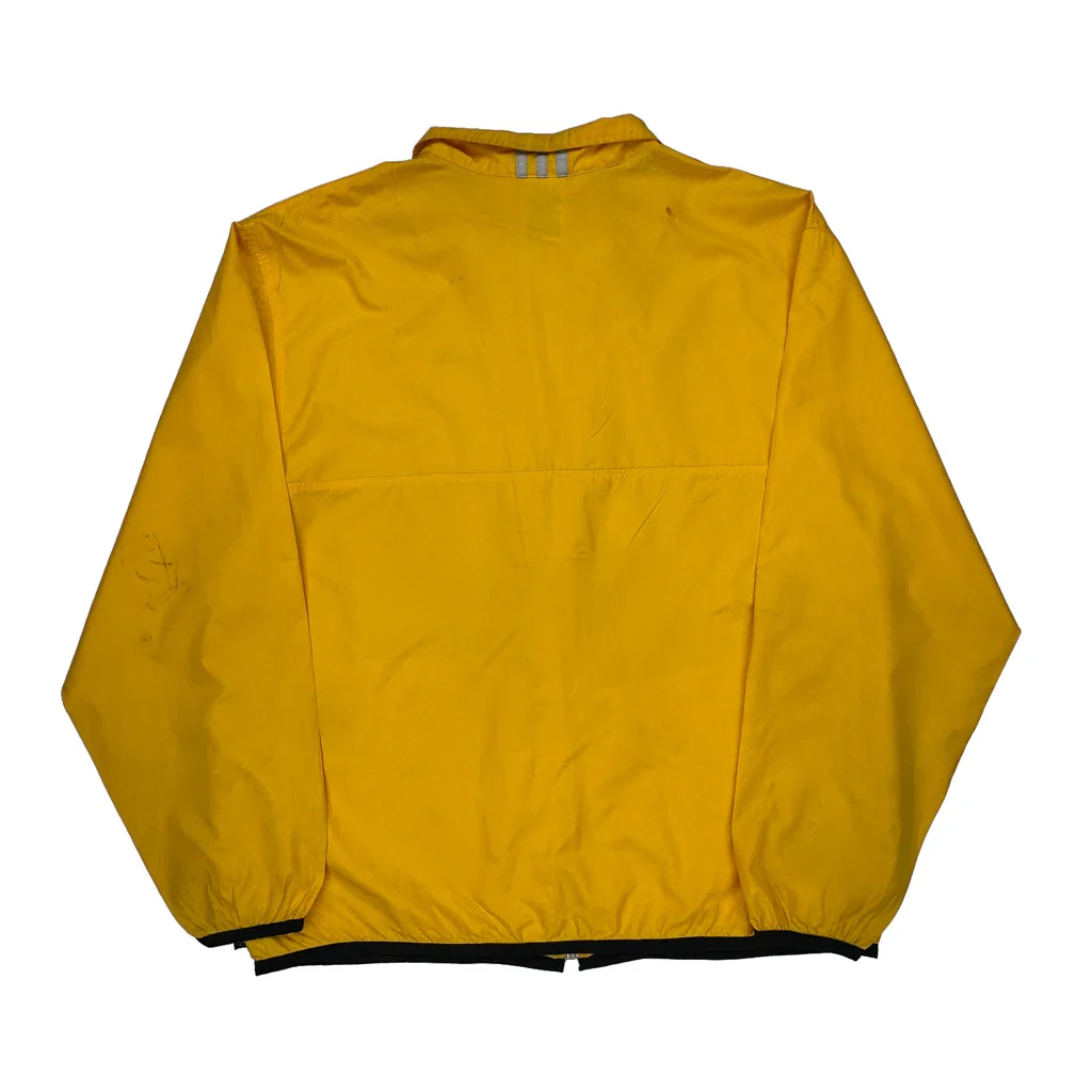 Adidas Windbreaker - XL Yellow Polyester - Image 2
