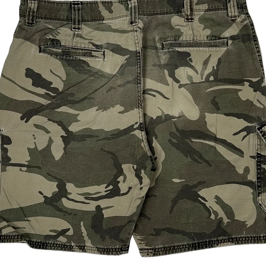 Aeropostale Camo Cargo Shorts - 38W 9L Camo Cotton - Image 7