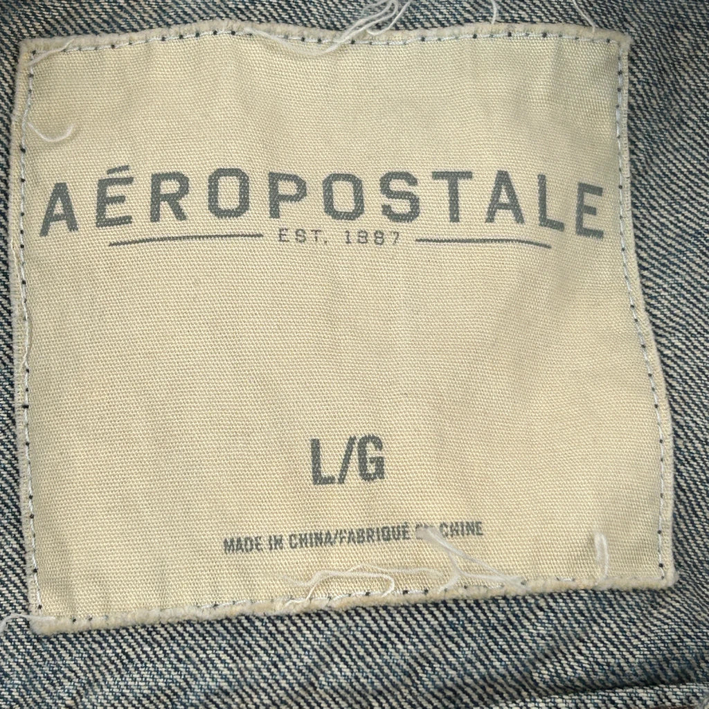 Aeropostale Denim Jacket - Large Blue Denim - Image 3
