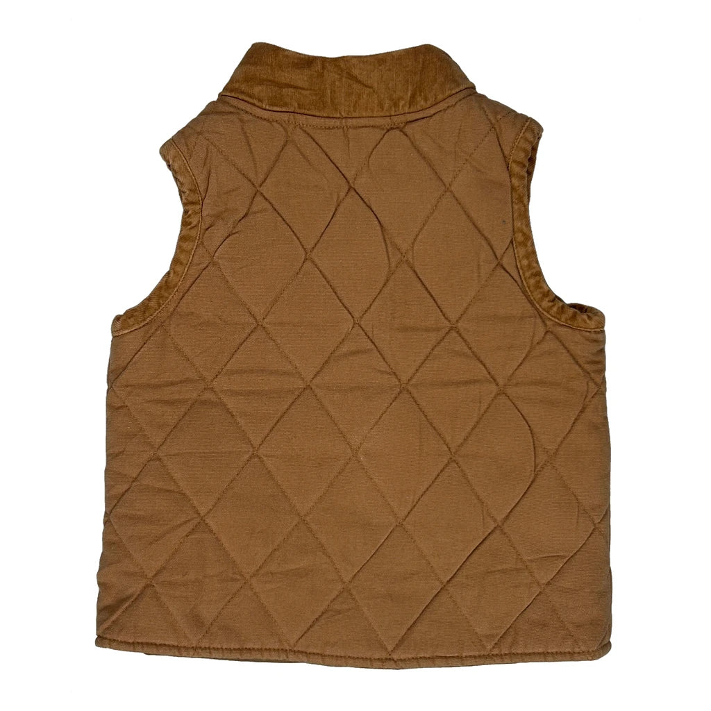 Age 1-2 Yrs Tommy Bahama Gilet - XS Brown Cotton - Image 2