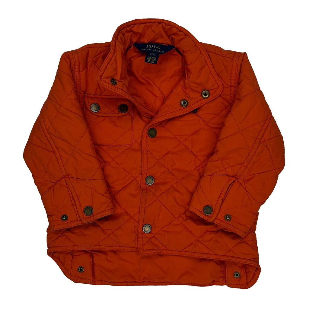 Age 1.5 Polo By Ralph Lauren Jacket - 2XS Orange Polyester