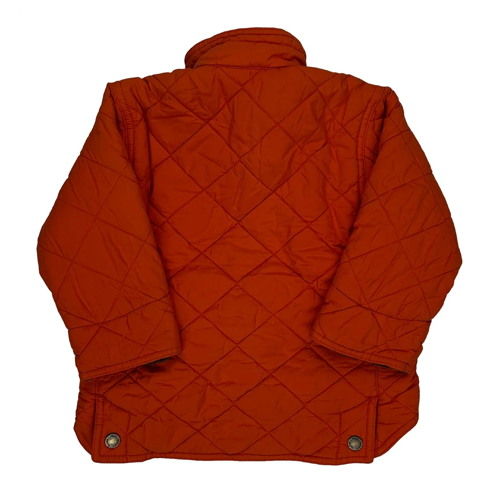 Age 1.5 Polo By Ralph Lauren Jacket - 2XS Orange Polyester - Image 2