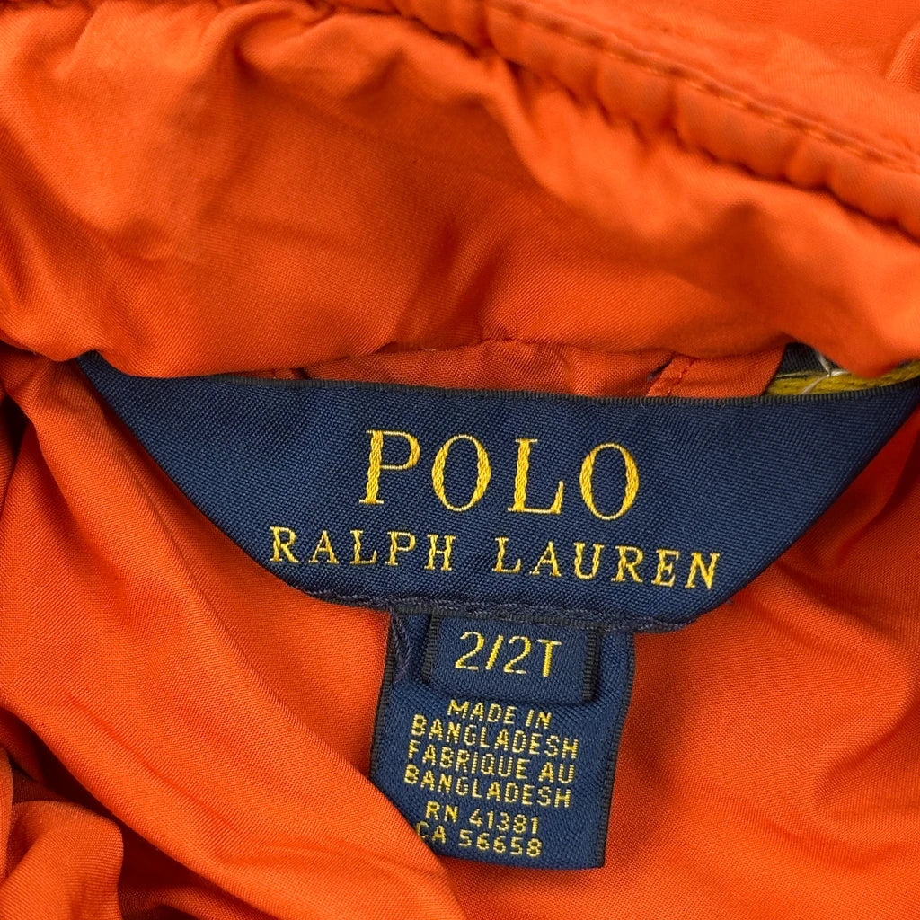 Age 1.5 Polo By Ralph Lauren Jacket - 2XS Orange Polyester - Image 3