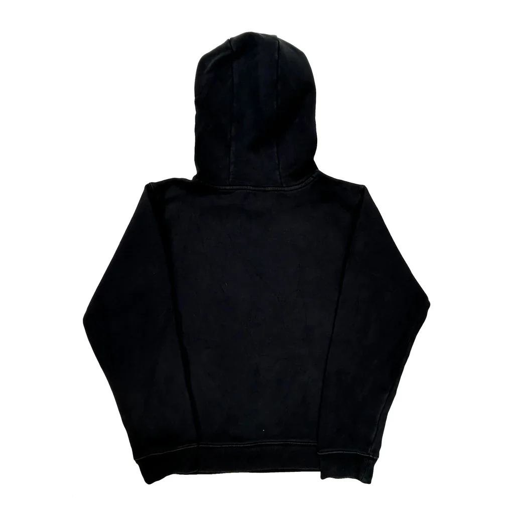 Age 10-12 Carhartt Hoodie - Medium Black Cotton - Image 2