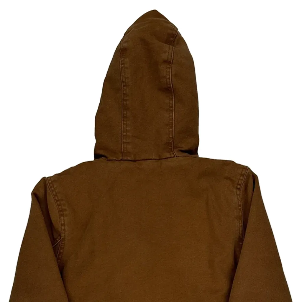 Age 10-12 Cherokee Jacket - Large Brown Cotton - Image 7