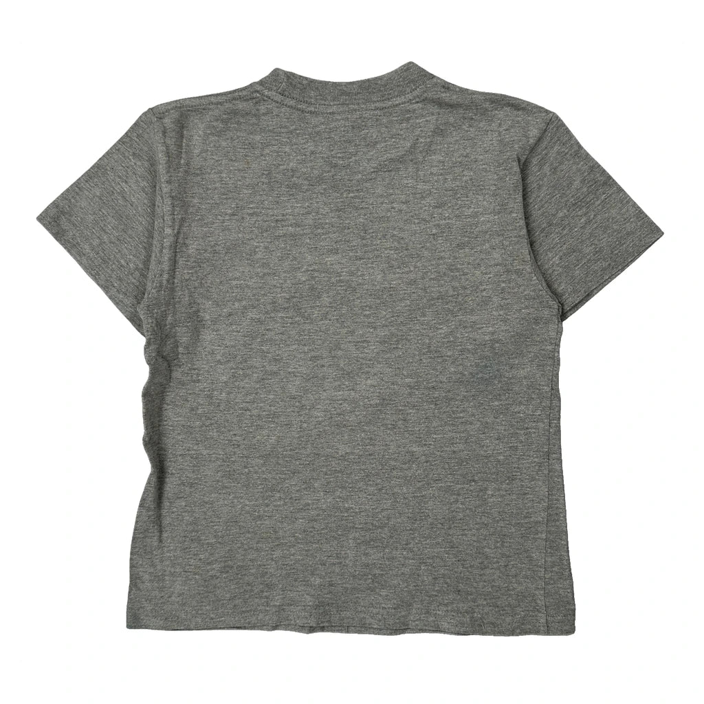 Age 10-12 Hard Rock Cafe Graphic T-Shirt - Medium Grey Cotton - Image 2
