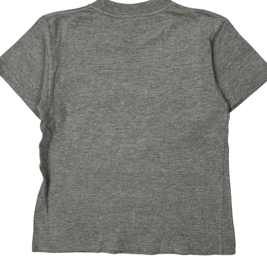 Age 10-12 Hard Rock Cafe Graphic T-Shirt - Medium Grey Cotton - Image 6