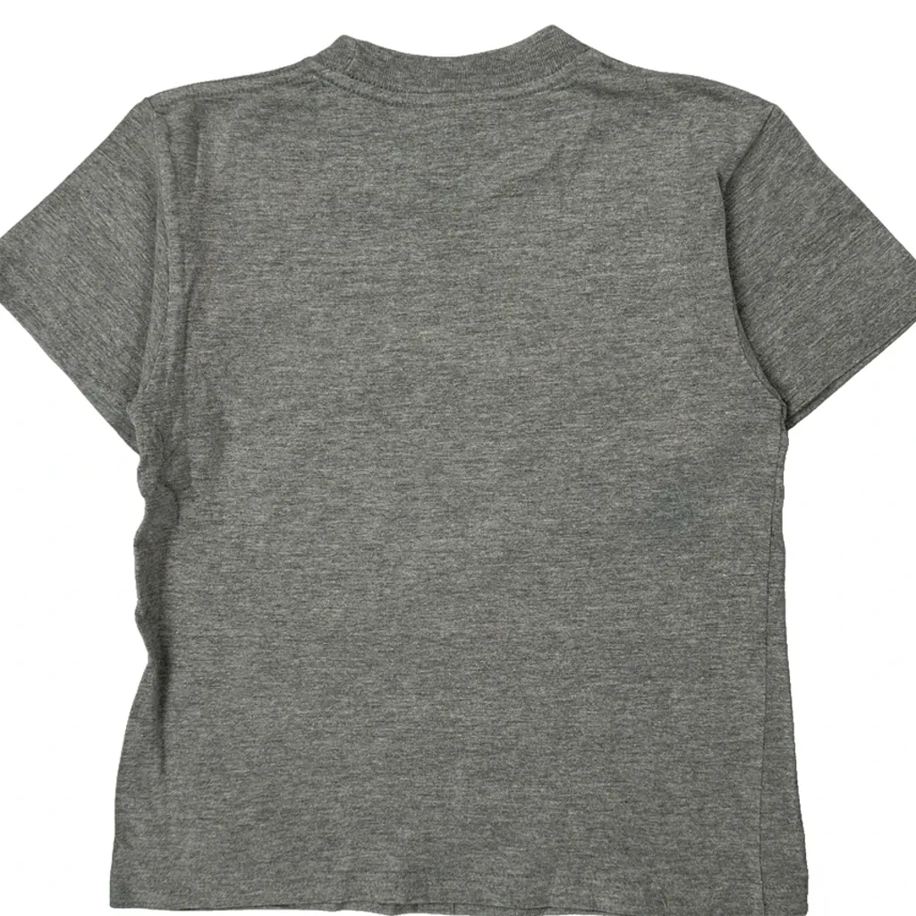 Age 10-12 Hard Rock Cafe Graphic T-Shirt - Medium Grey Cotton - Image 7