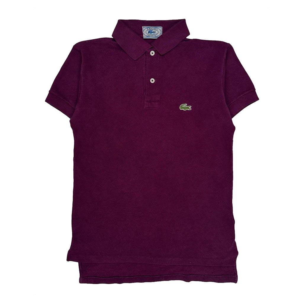 Age 10-12 Izod Polo Shirt - Medium Purple Cotton