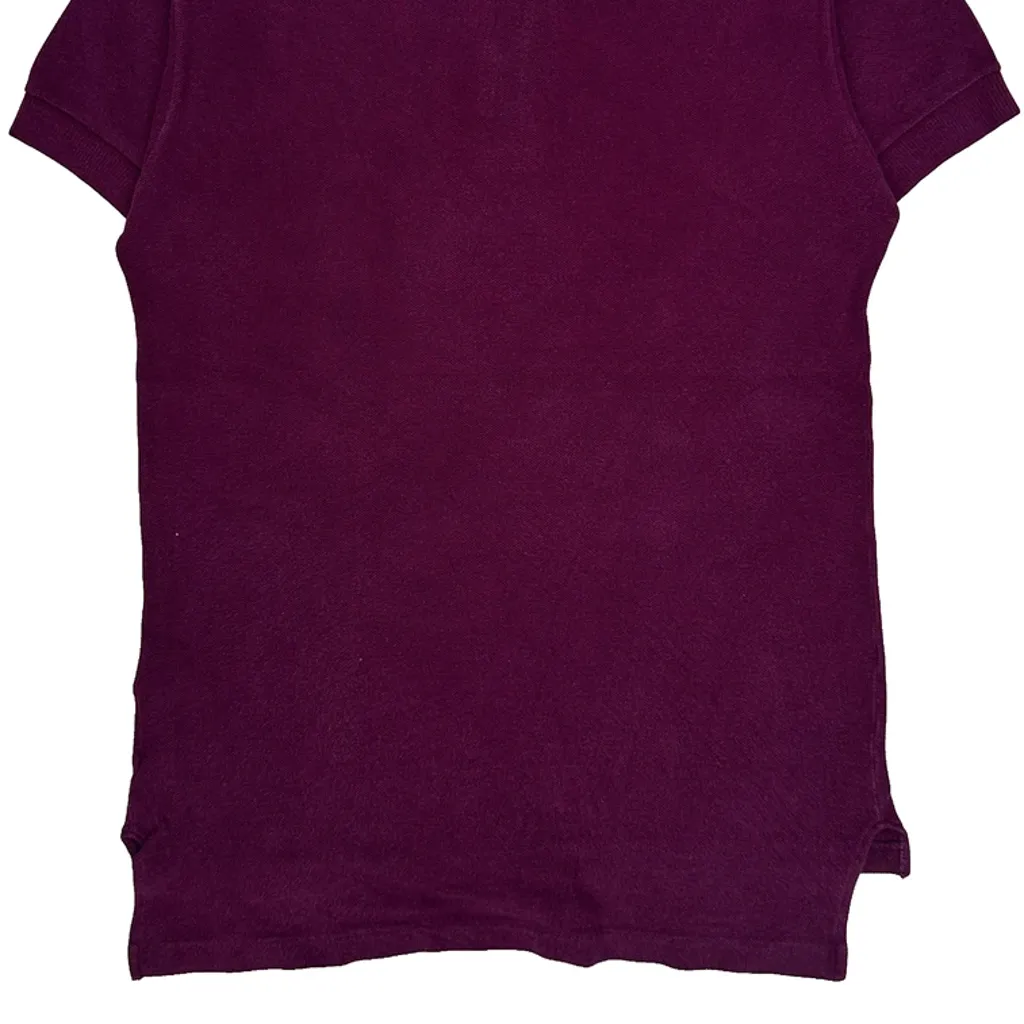 Age 10-12 Izod Polo Shirt - Medium Purple Cotton - Image 7