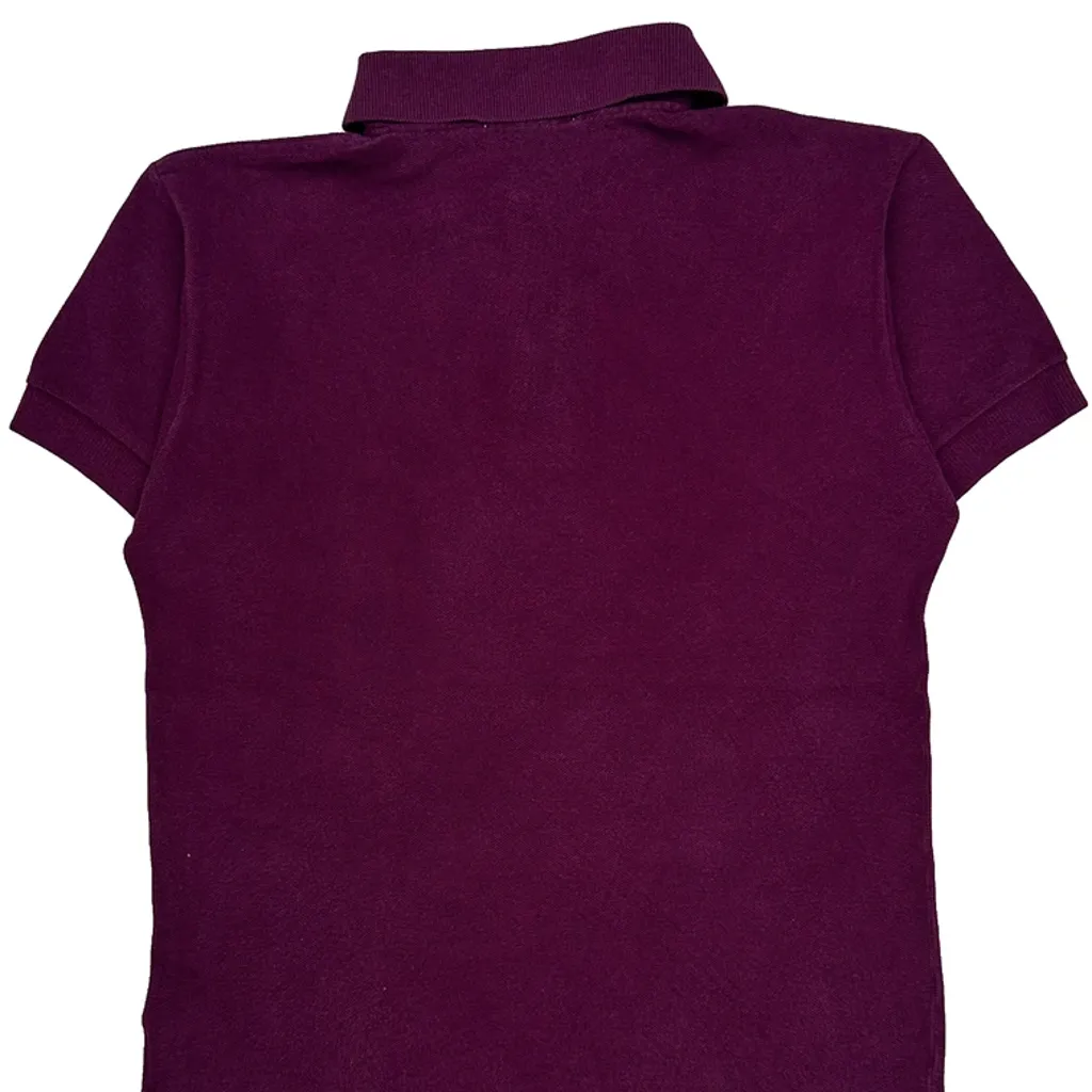 Age 10-12 Izod Polo Shirt - Medium Purple Cotton - Image 8