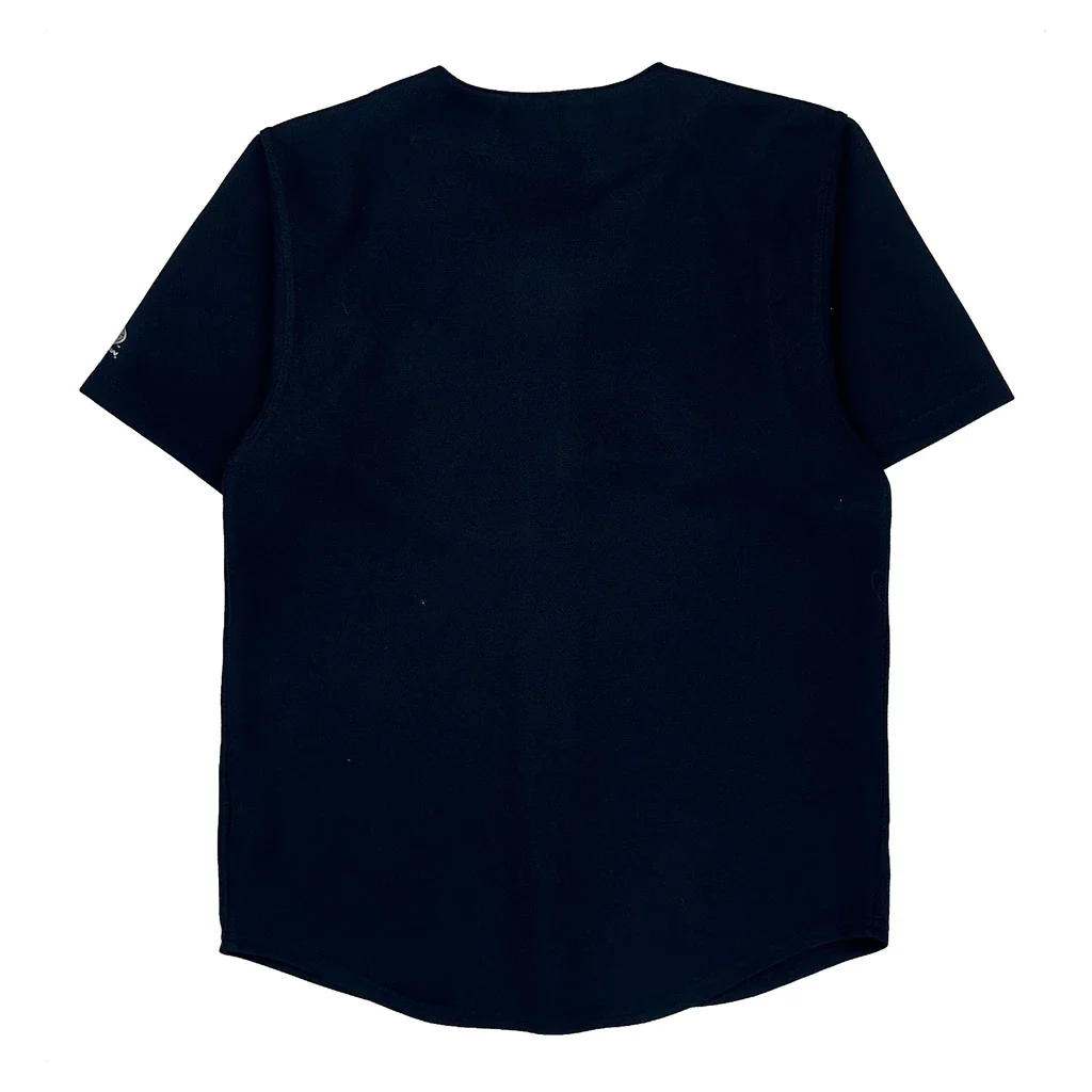 Age 10-12 Majestic Rays Jersey - Large Navy Polyester - Image 2