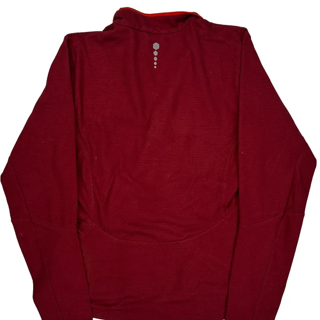Age 10-12 Nike Fleece - Medium Red Polyester - Image 7
