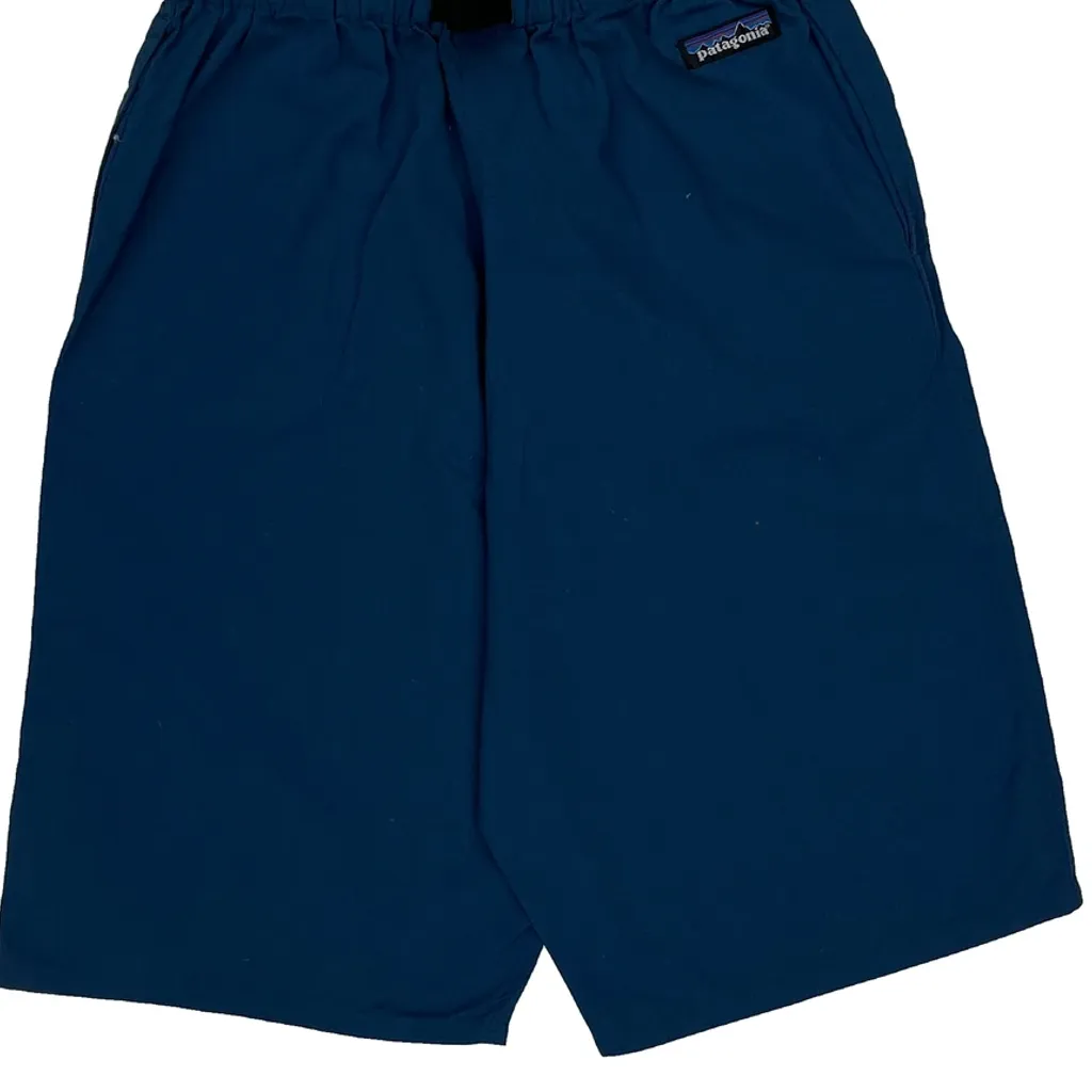 Age 10-12 Patagonia Shorts - Large Blue Polyester - Image 6