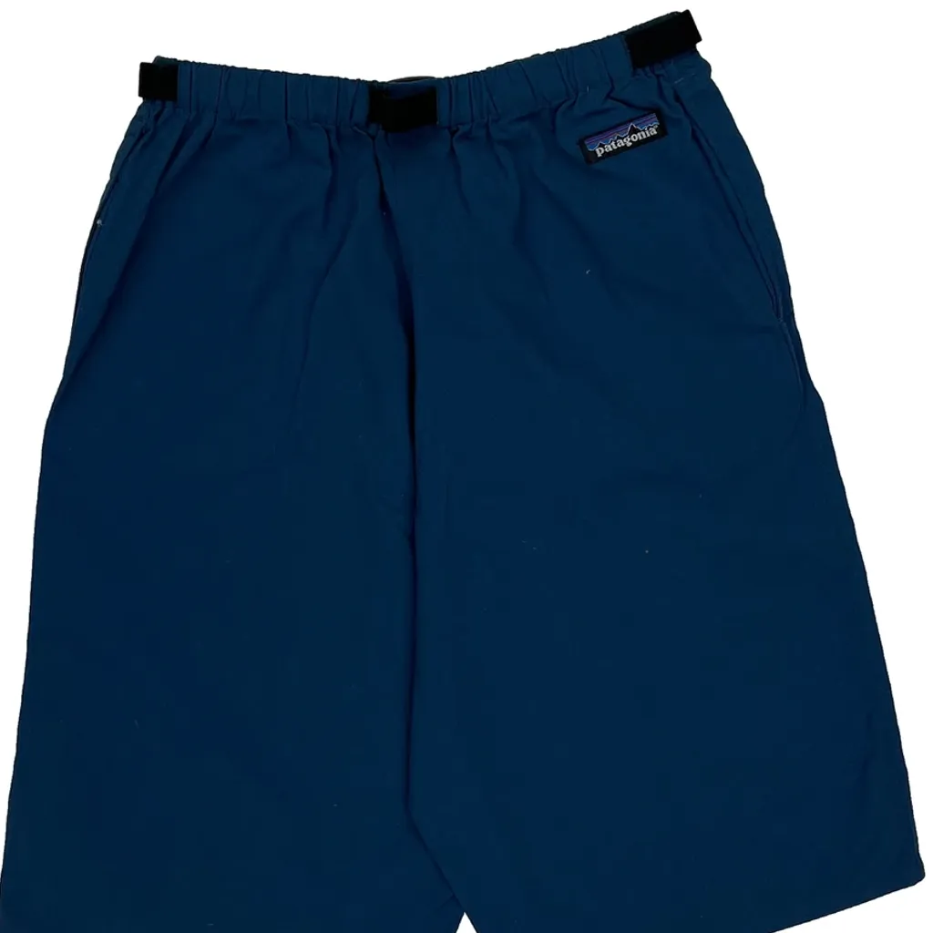 Age 10-12 Patagonia Shorts - Large Blue Polyester - Image 7