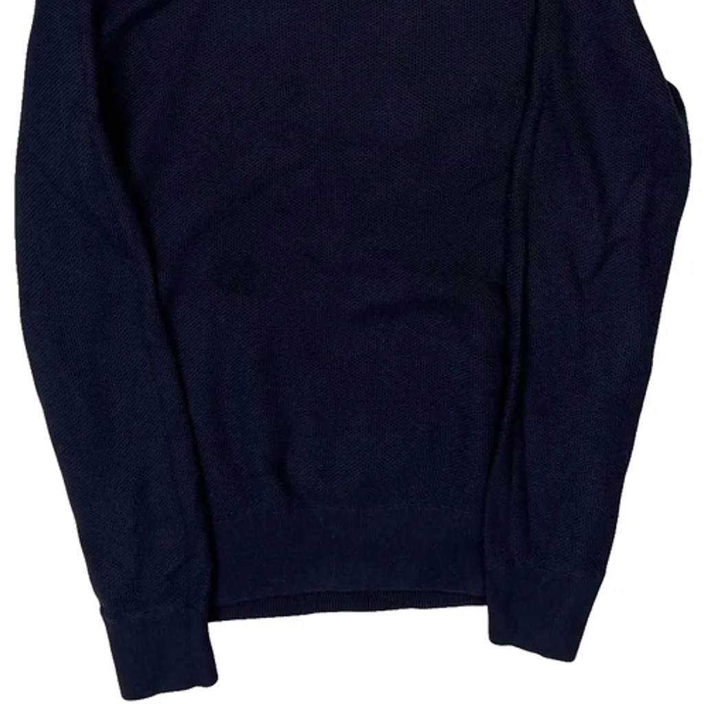 Age 10-12 Polo By Ralph Lauren Spellout Hoodie - Medium Navy Cotton - Image 7