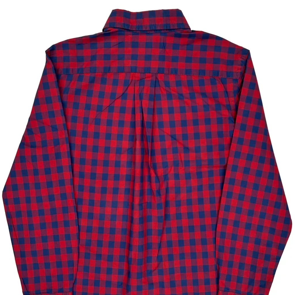 Age 10-12 Ralph Lauren Checked Shirt - Medium Red Cotton - Image 8