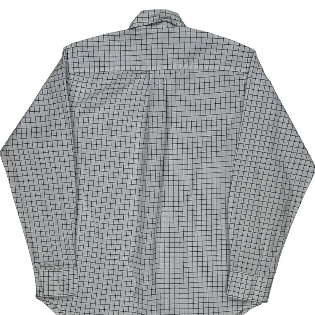 Age 10-12 Ralph Lauren Checked Shirt - Medium White Cotton - Image 7