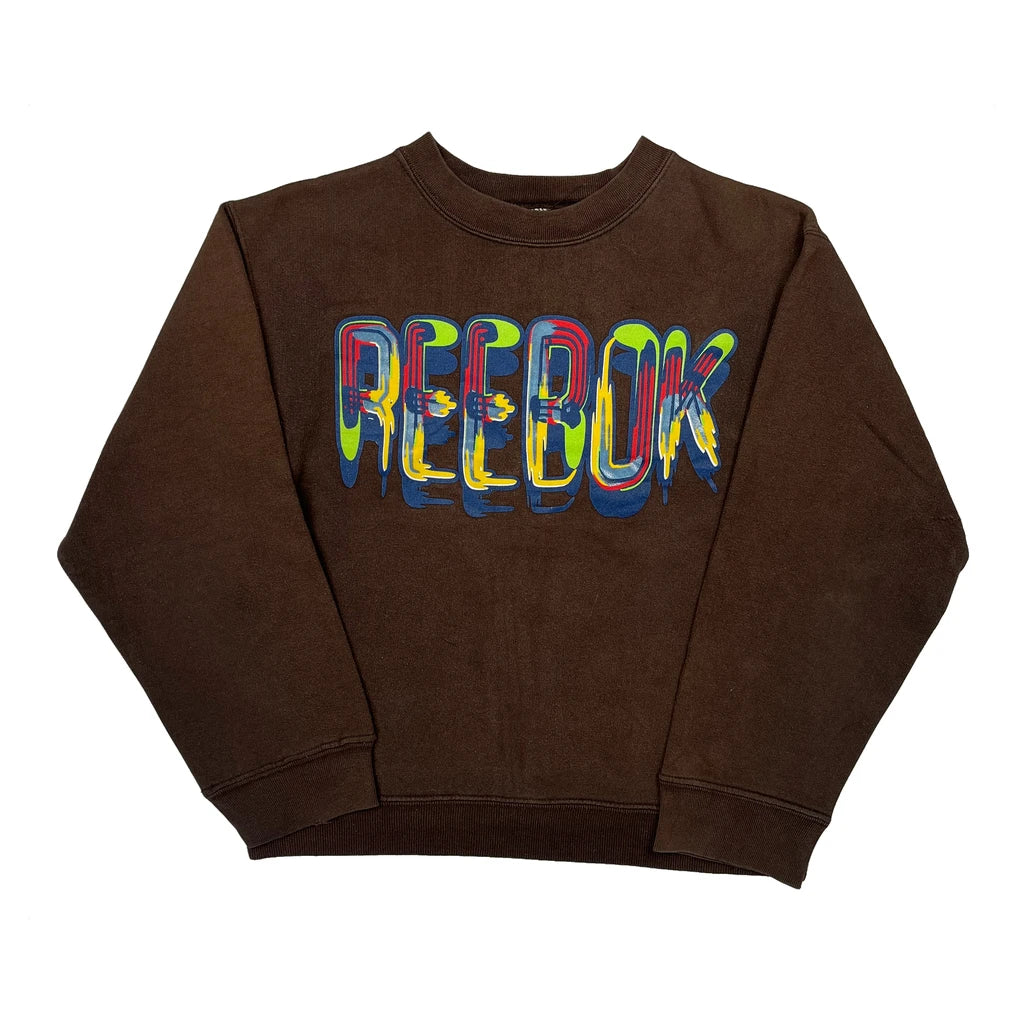 Age 10-12 Reebok Sweatshirt - Medium Brown Polyester