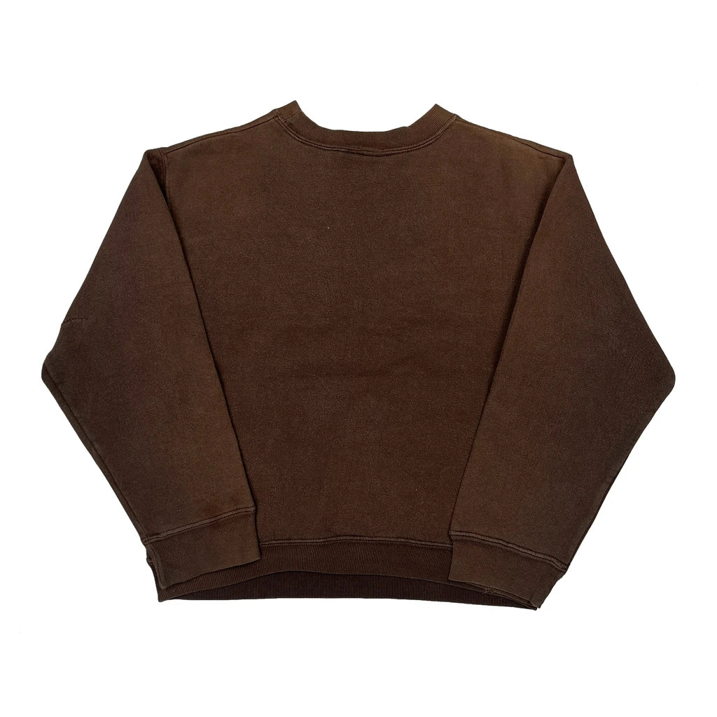 Age 10-12 Reebok Sweatshirt - Medium Brown Polyester - Image 2