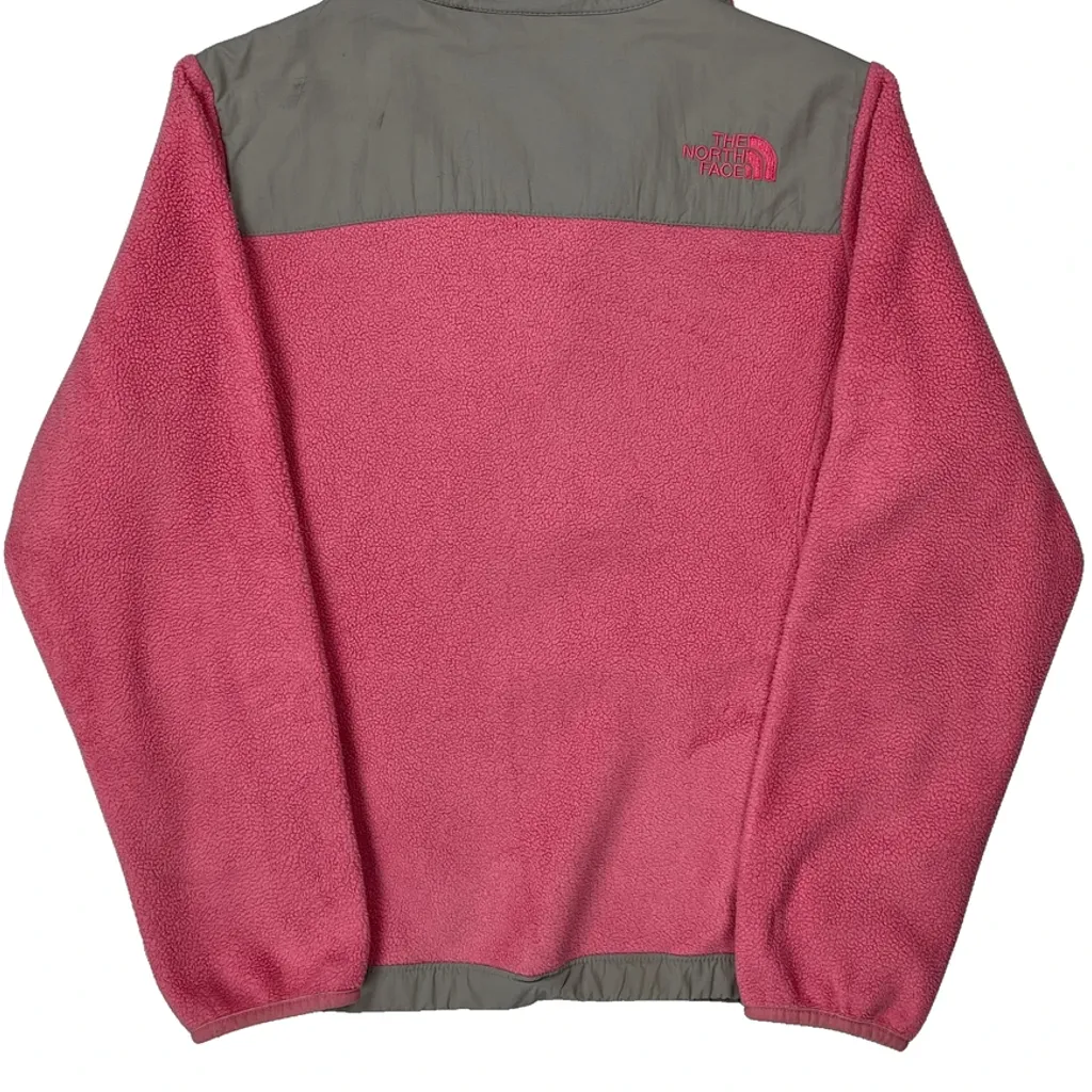 Age 10-12 The North Face Denali Fleece Jacket - Medium Pink Polyester - Image 6