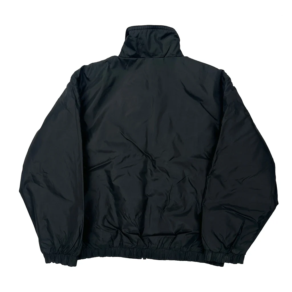 Age 10 Adidas Windbreaker - Medium Black Polyester - Image 2