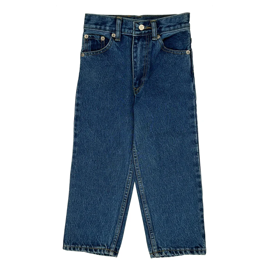 Age 10 Calvin Klein Jeans - Medium Blue Denim - Image 2