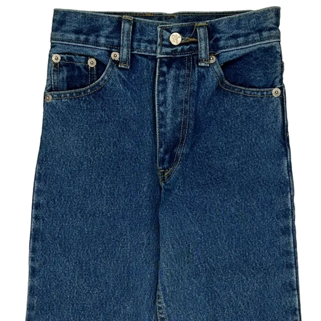 Age 10 Calvin Klein Jeans - Medium Blue Denim - Image 6
