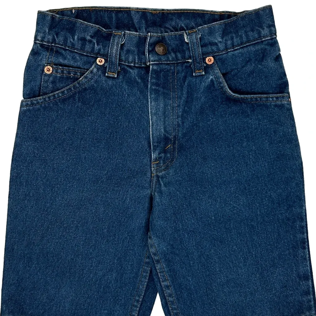 Age 10 Levis Denim Shorts - Mediumw 9L Blue Cotton - Image 9