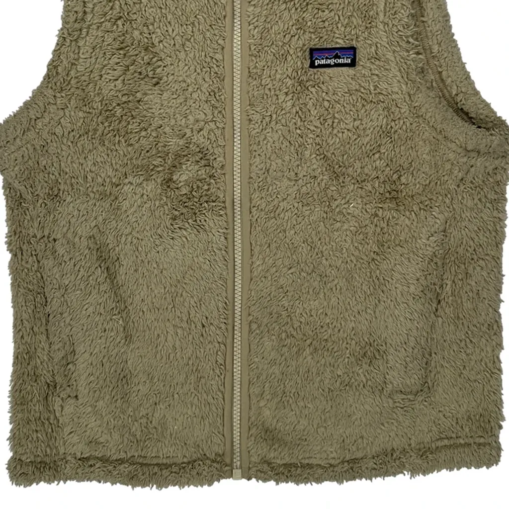 Age 10 Patagonia Gilet - Medium Beige Polyester - Image 5