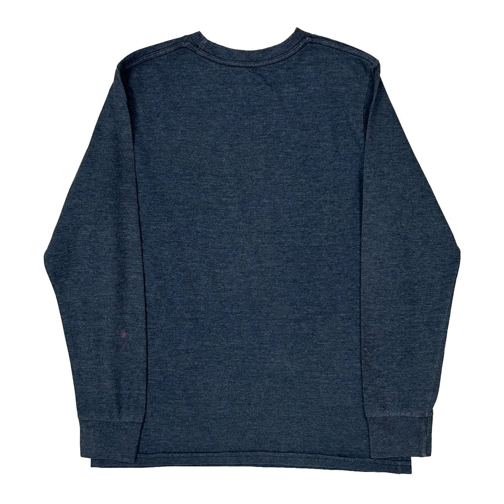 Age 10 Patagonia Long Sleeve T-Shirt - Medium Grey Cotton - Image 2