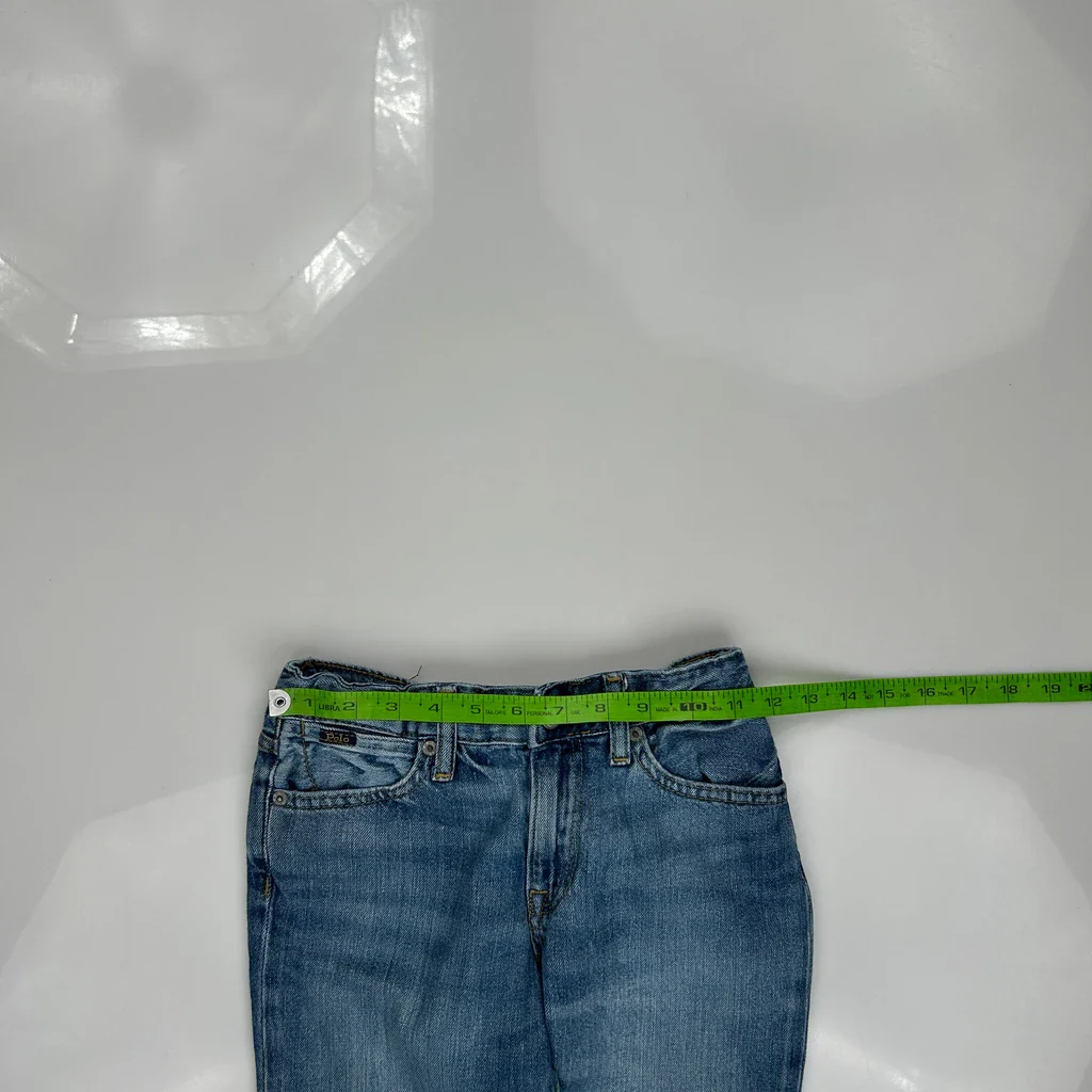 Age 10 Polo By Ralph Lauren Jeans - Mediumw 22L Blue Cotton - Image 3