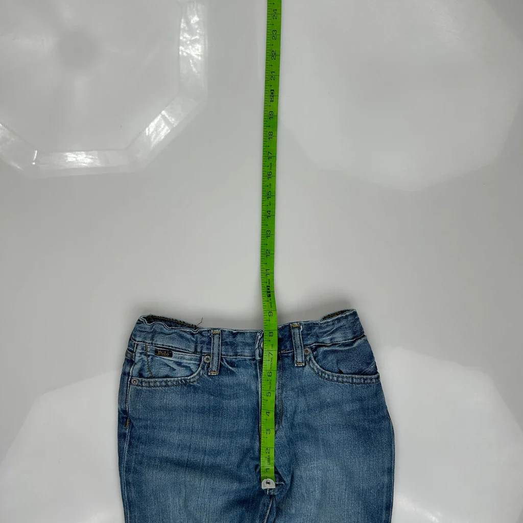 Age 10 Polo By Ralph Lauren Jeans - Mediumw 22L Blue Cotton - Image 4
